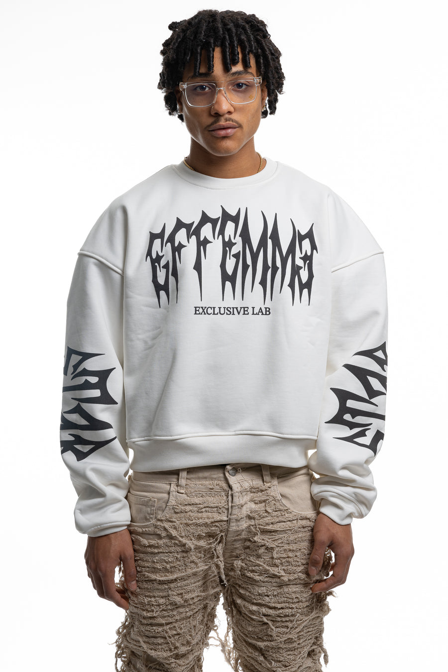 Crewneck Star White
