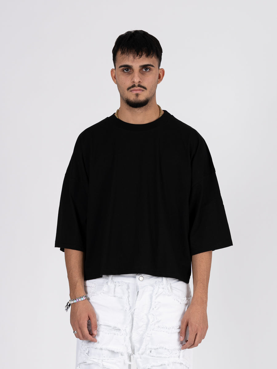 Camiseta Spray Logo Negro