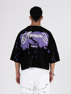 Camiseta Spray Logo Negro