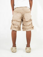 Bermuda Double Denim Cream Effemme Exclusive Lab