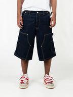 Bermuda carpenter blue denim