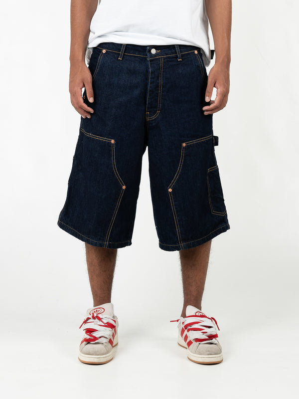 Bermuda carpenter blue denim