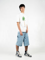 Bermuda carpenter light denim