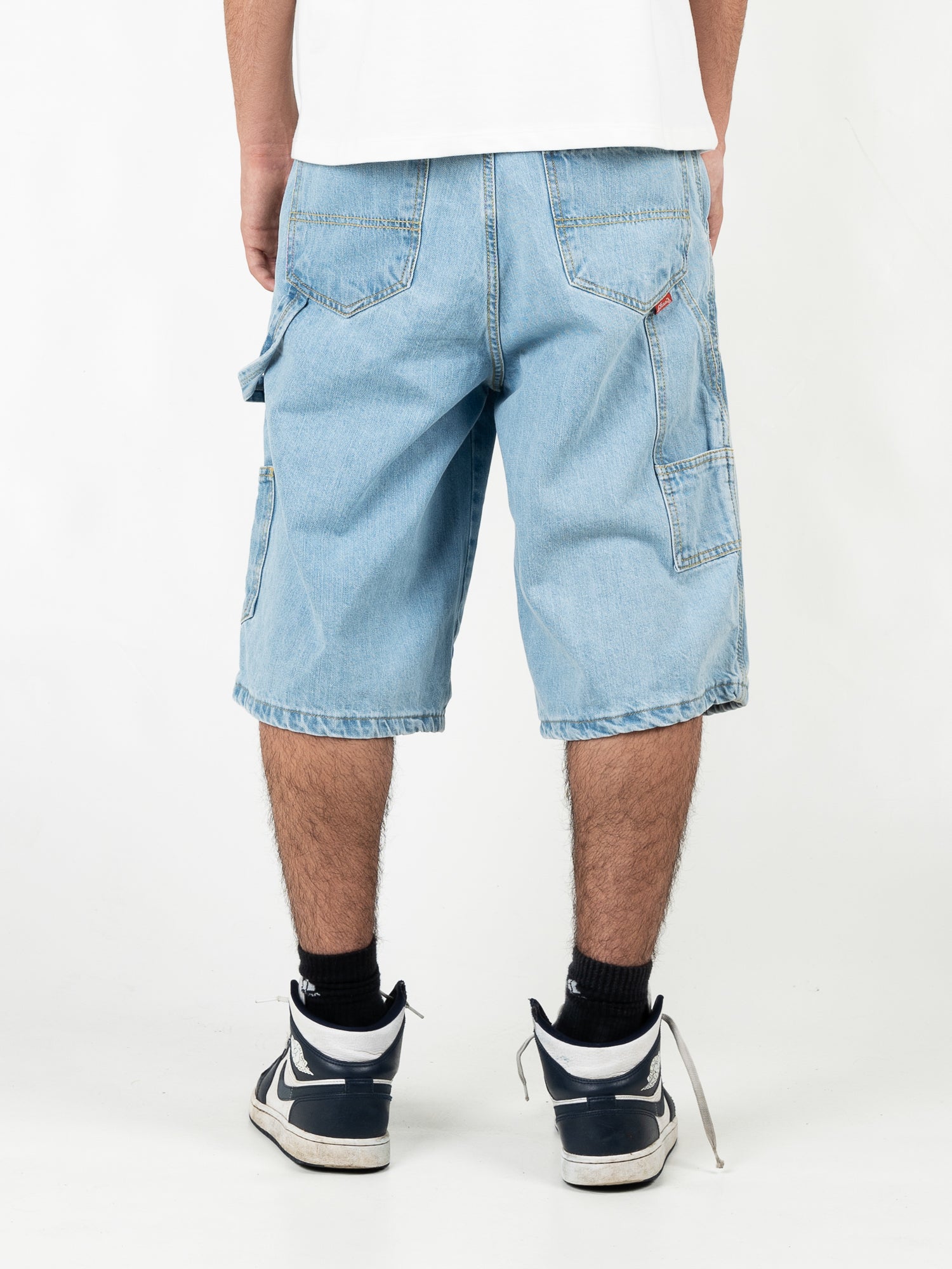 Bermuda carpenter light denim