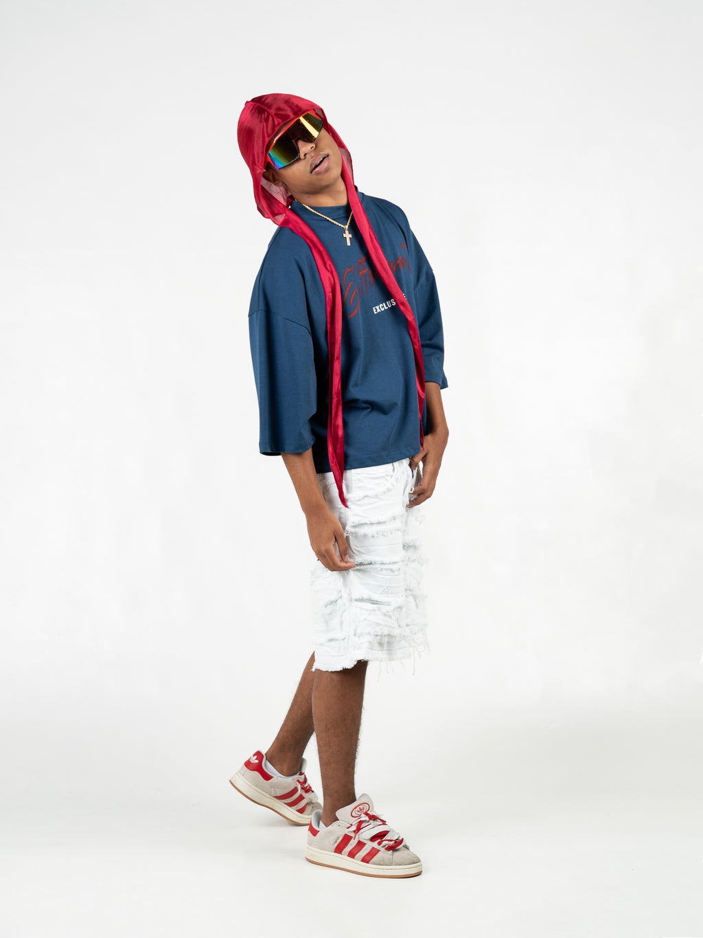 Bermuda Double Denim White