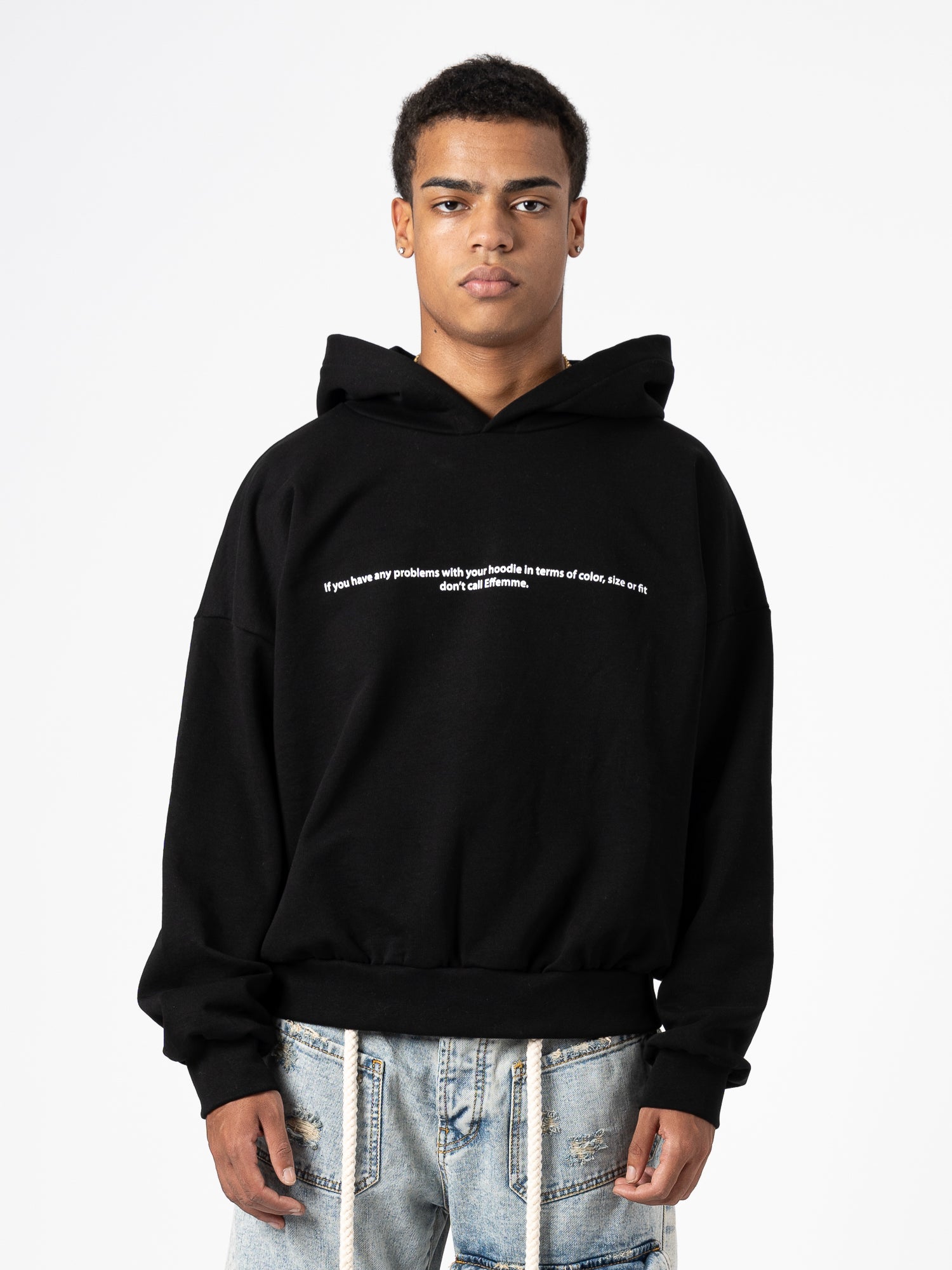 Problemas con capucha negra