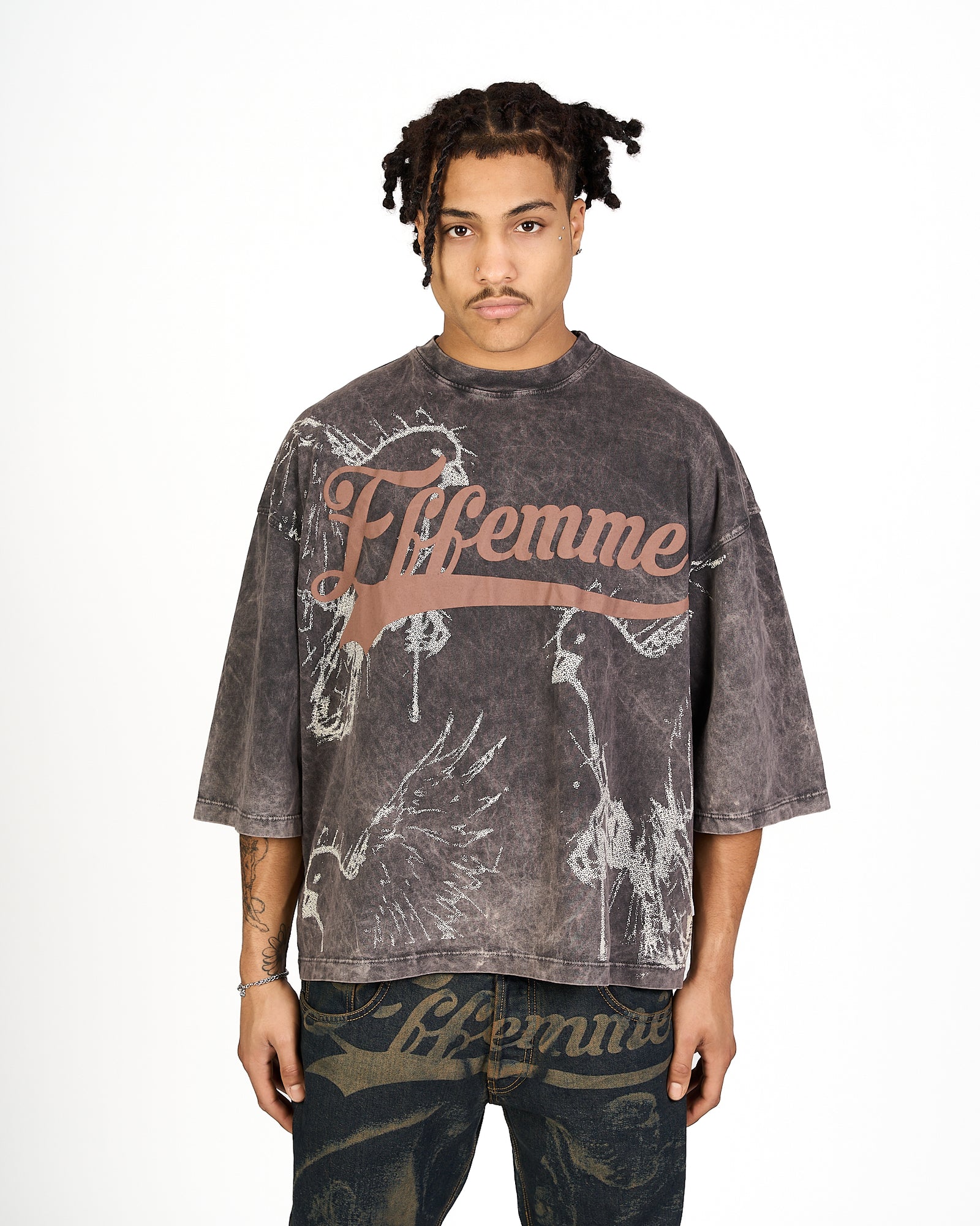 Tee Freedom Grey
