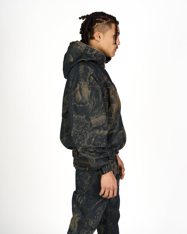 Skull Denim Jacket
