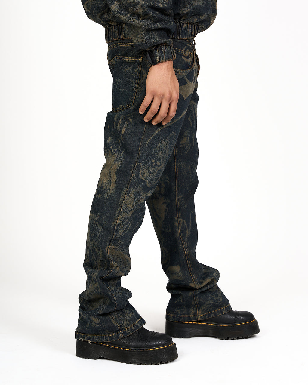 Skull Denim Pant