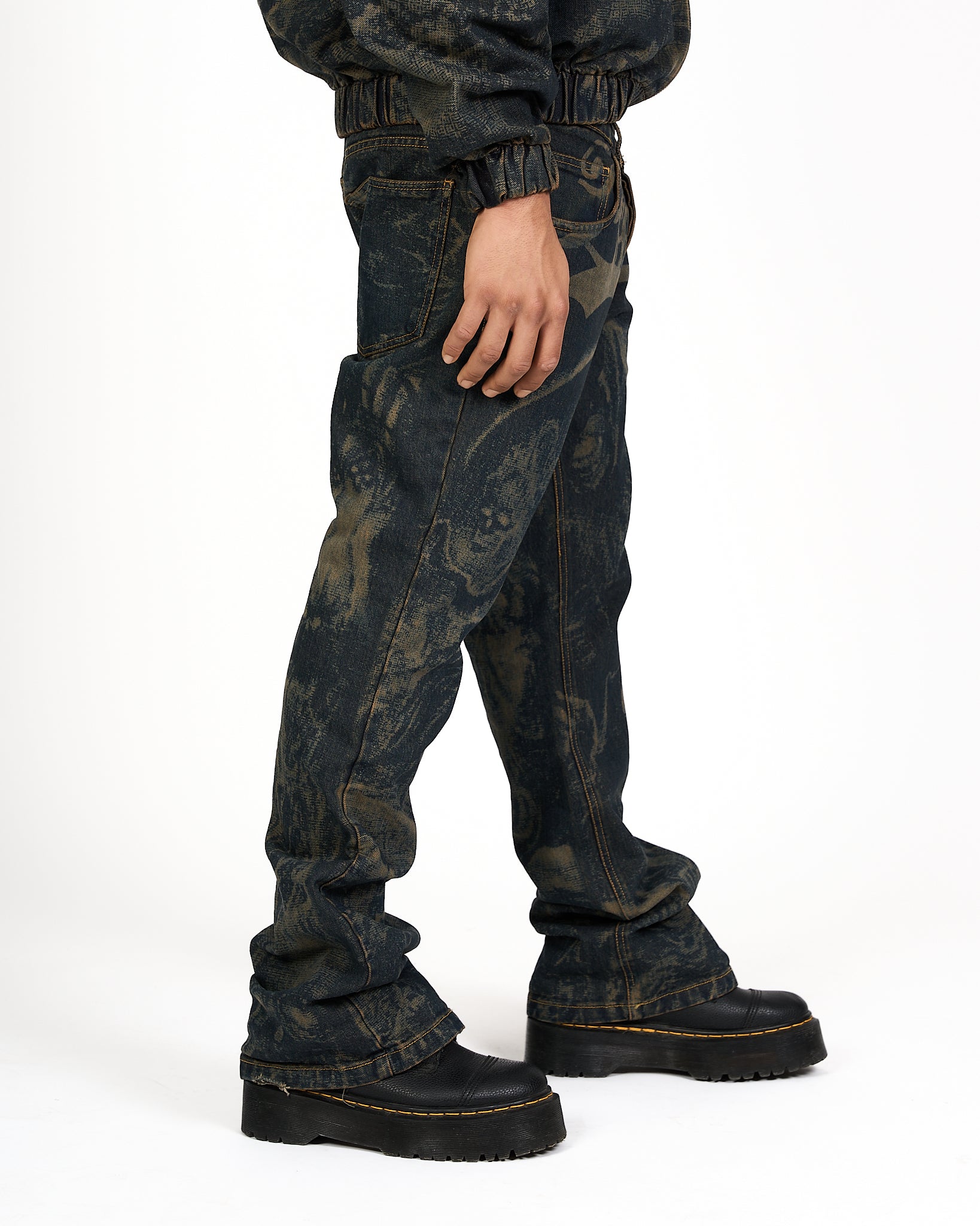 Skull Denim Pant
