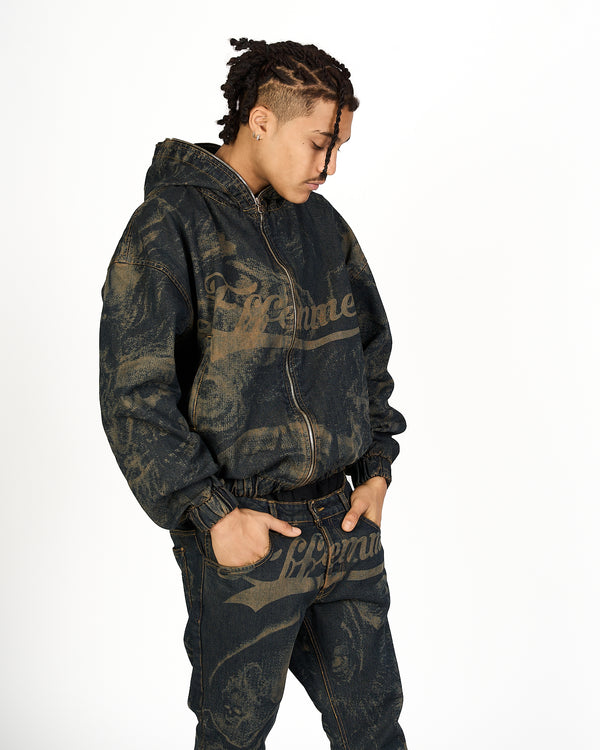 Skull Denim Jacket