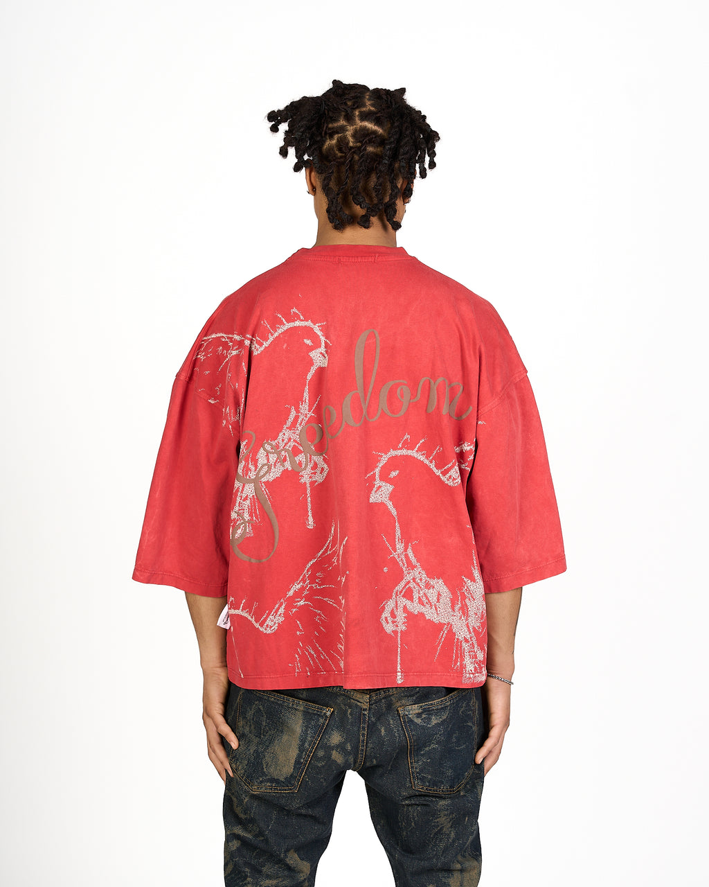 Tee Freedom Red