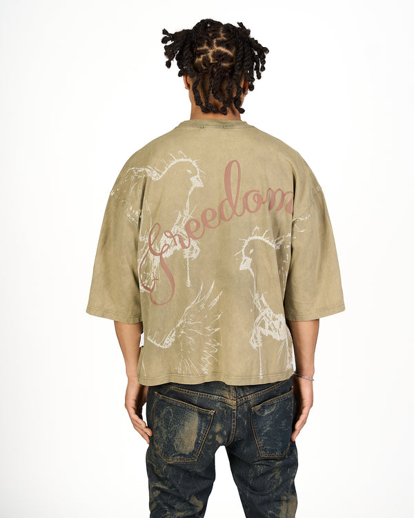 Tee Freedom Green