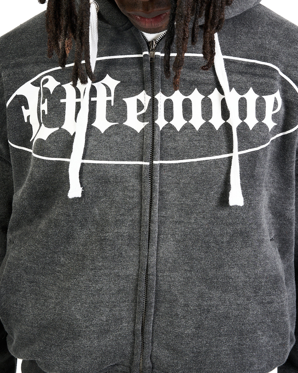 Track Suite Zipper Dark Grey