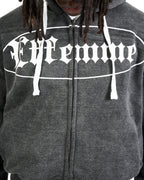 Track Suite Zipper Dark Grey