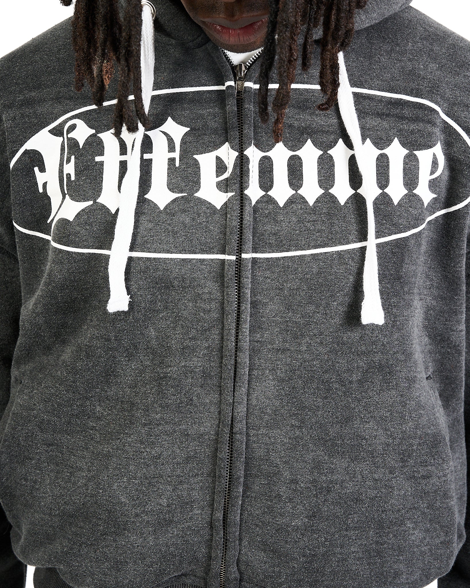 Track Suite Zipper Dark Grey