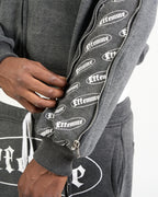Track Suite Zipper Dark Grey