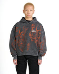 Hoodie Skull Blk