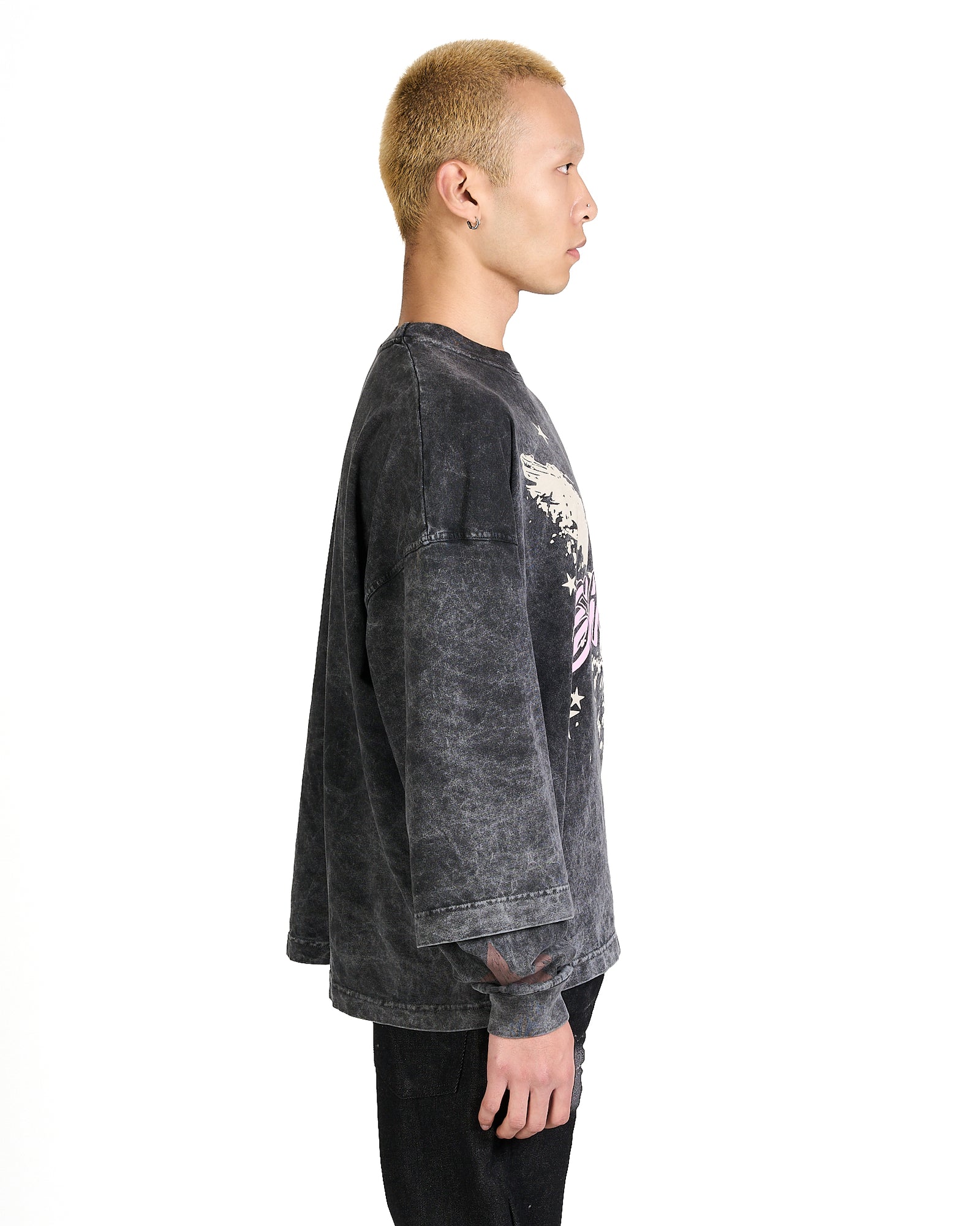 Longsleeve Angels Blk