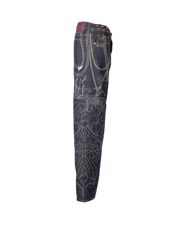 Denim Baggy Chain