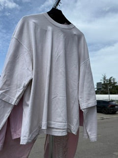 Runway Wide Longsleeve Off White