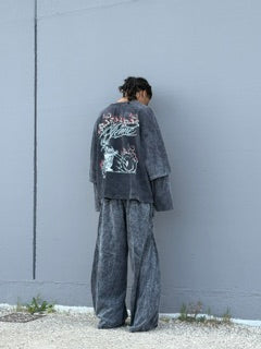 Runway Wide Pants Black