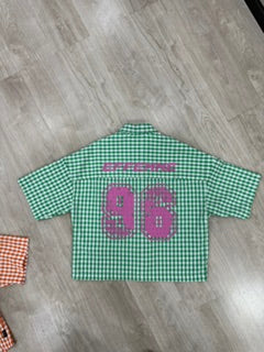 Shirt square green
