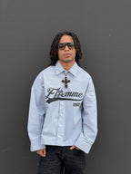Shirt college 1960 Vintage Black