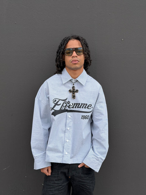 Shirt college 1960 Vintage Black