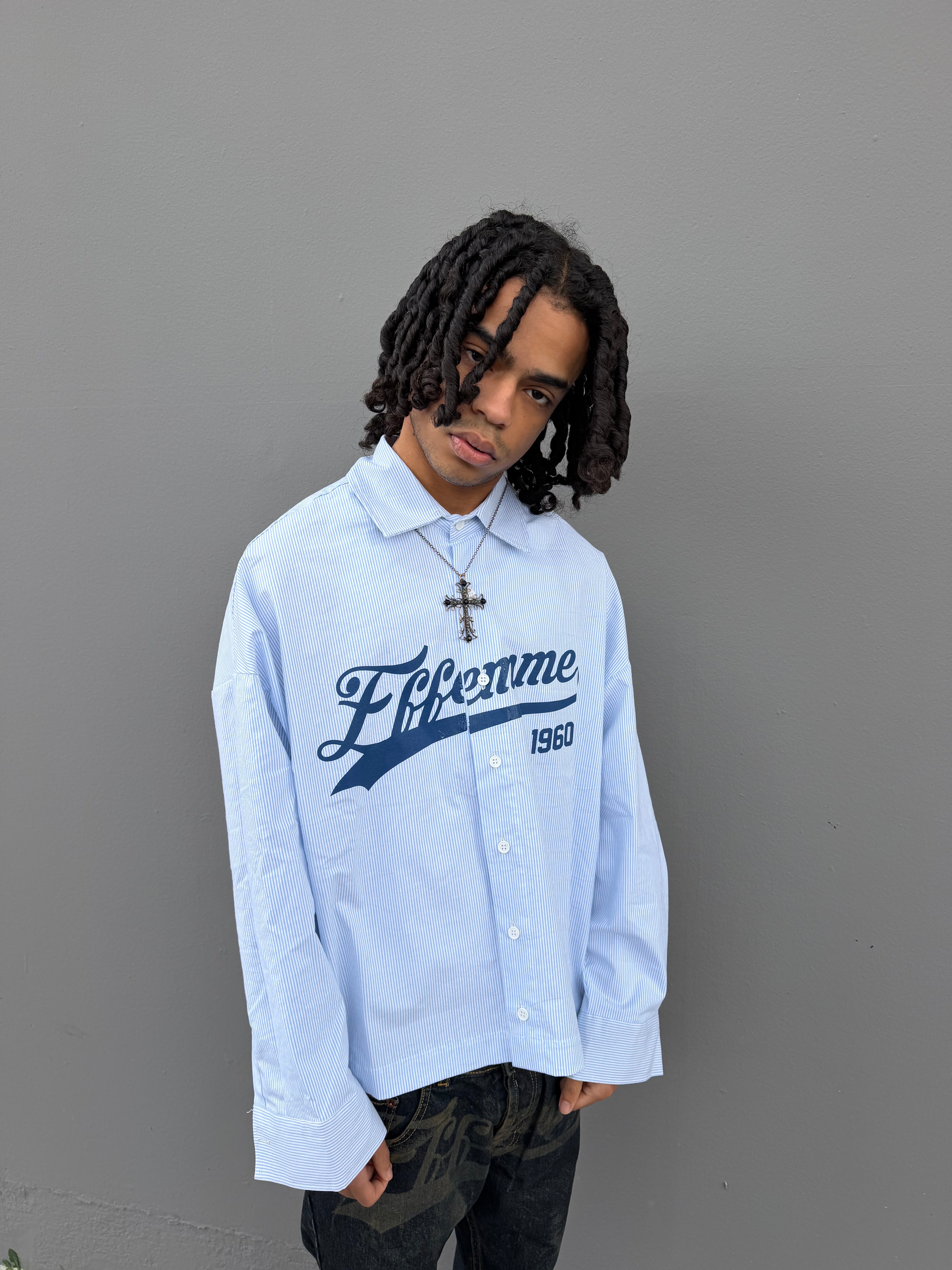 Shirt college 1960 Sky Blue