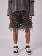 Short Extra Patch Grey