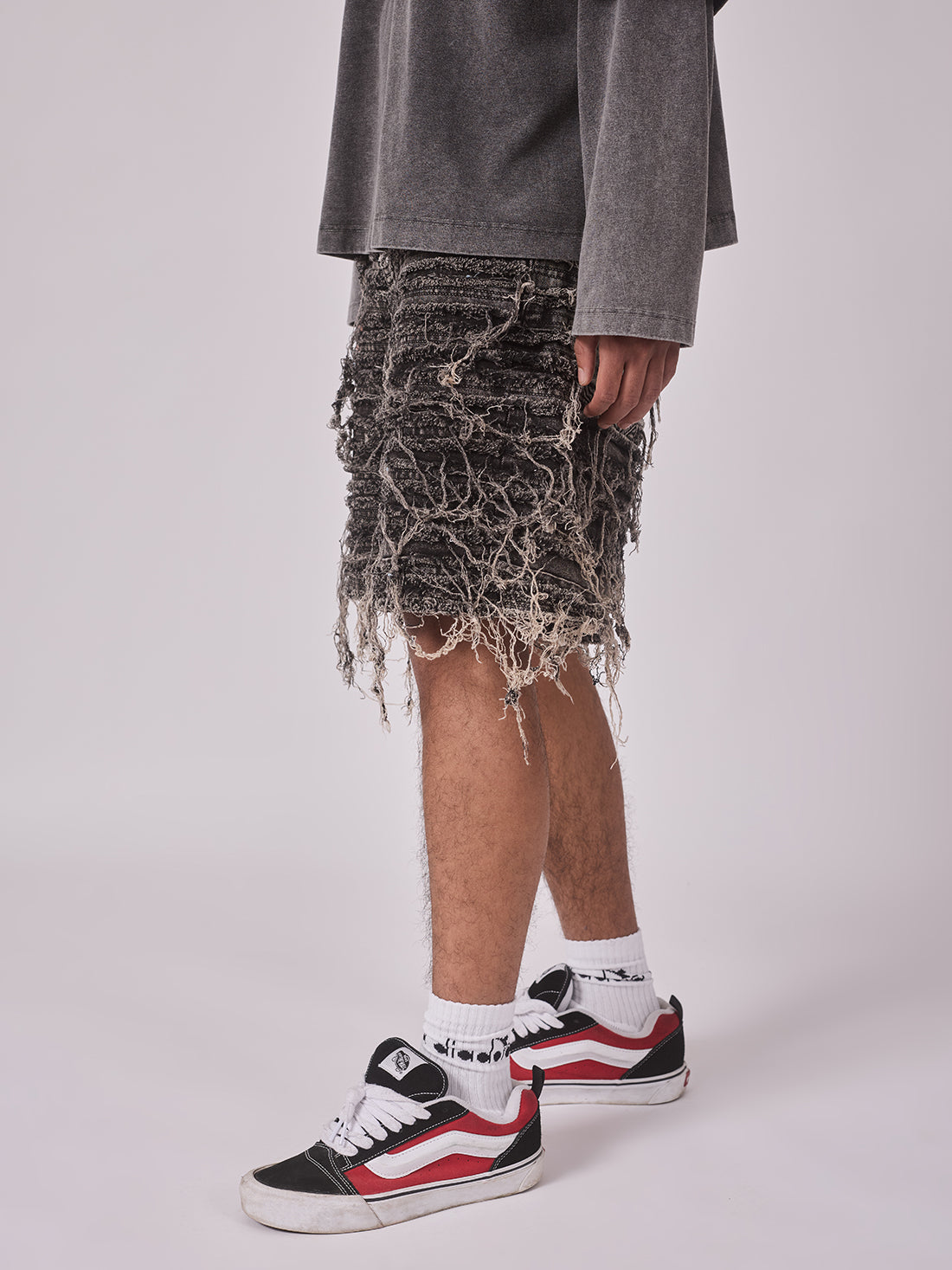 Short Extra Patch Grey