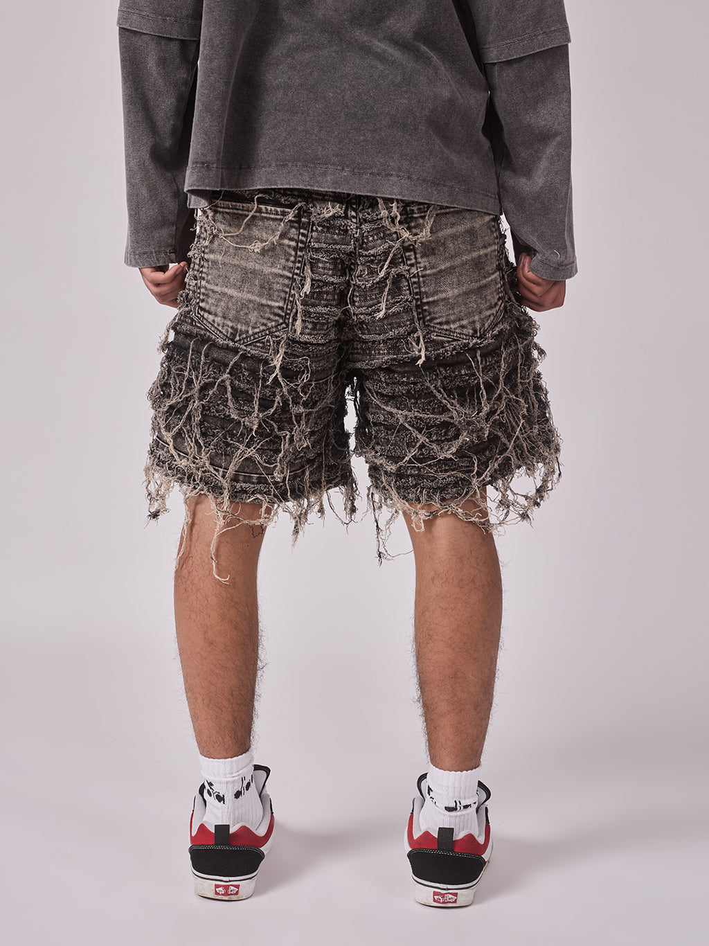 Short Extra Patch Grey