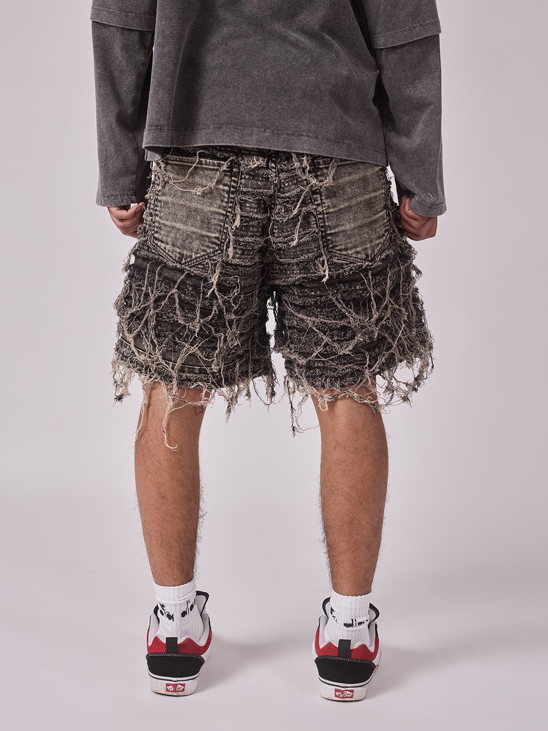 Short Extra Patch Grey