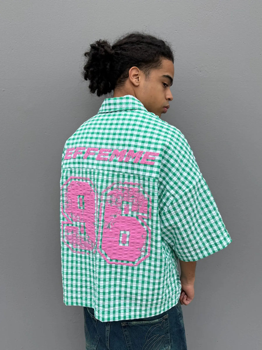 Shirt square green