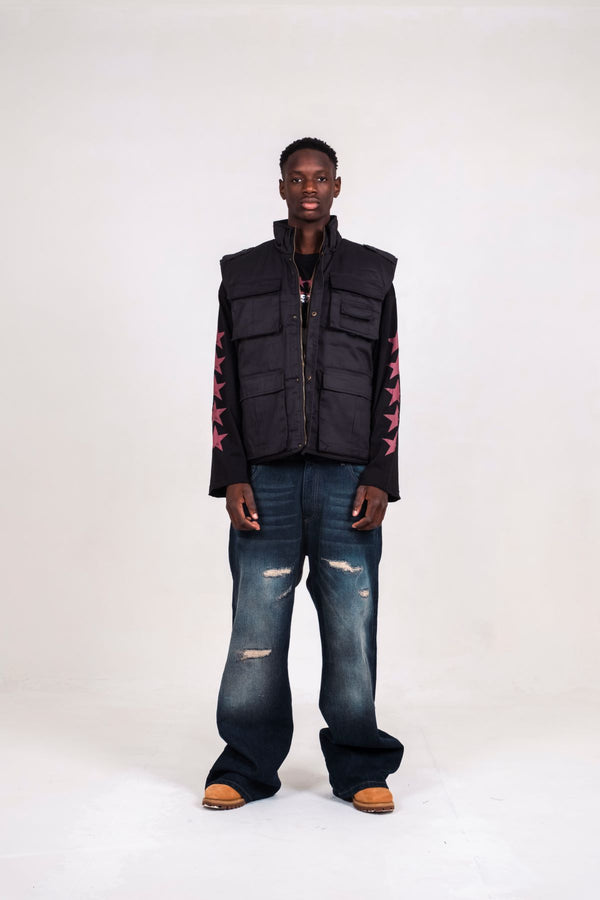 TOO SEXY VEST BLACK