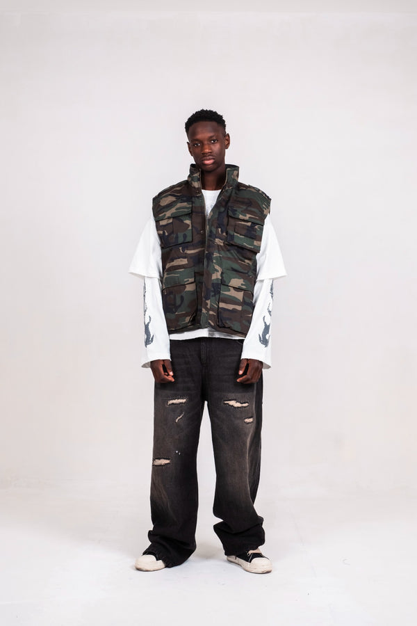 TOO SEXY VEST CAMO