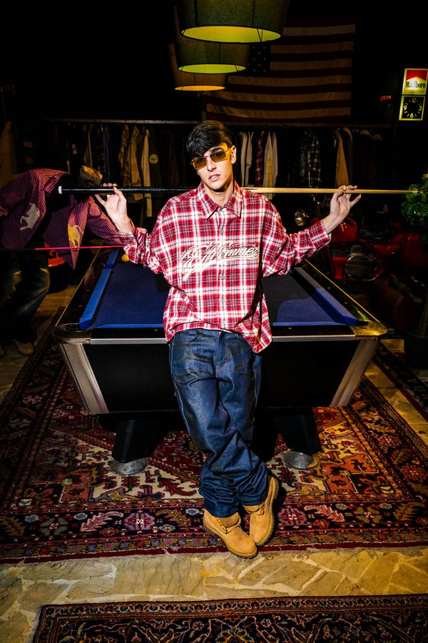 FLANNEL SHIRT RED