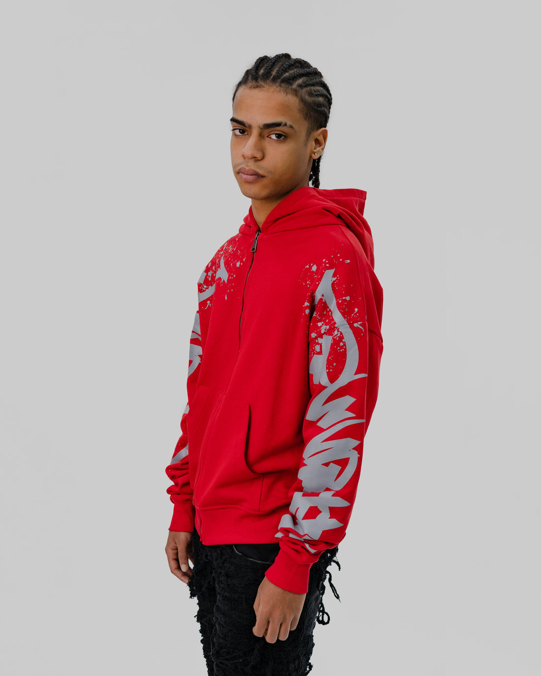 Hoodie Writer Red