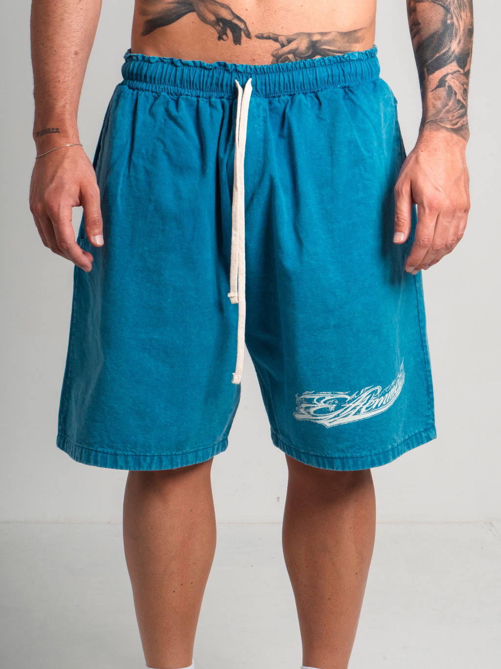 SHORT LOVE POWER BLUE