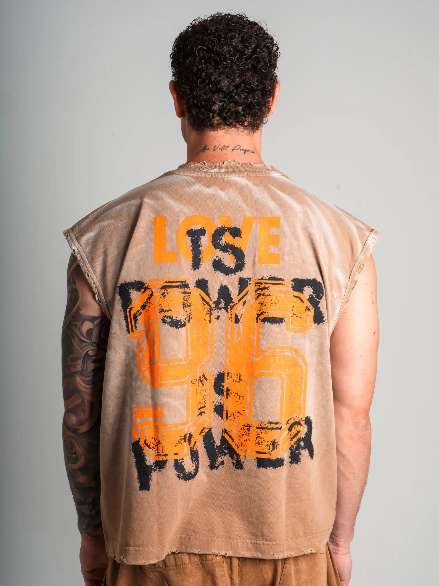 TANK LOVE POWER BROWN