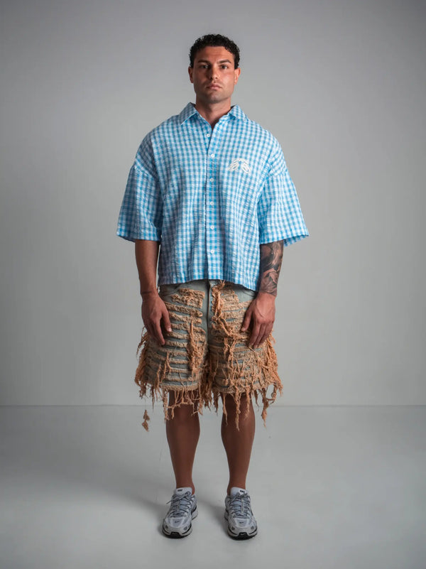 Short Extra Patch Vintage Wash