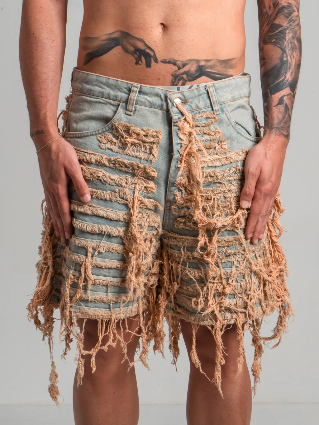 Short Extra Patch Vintage Wash
