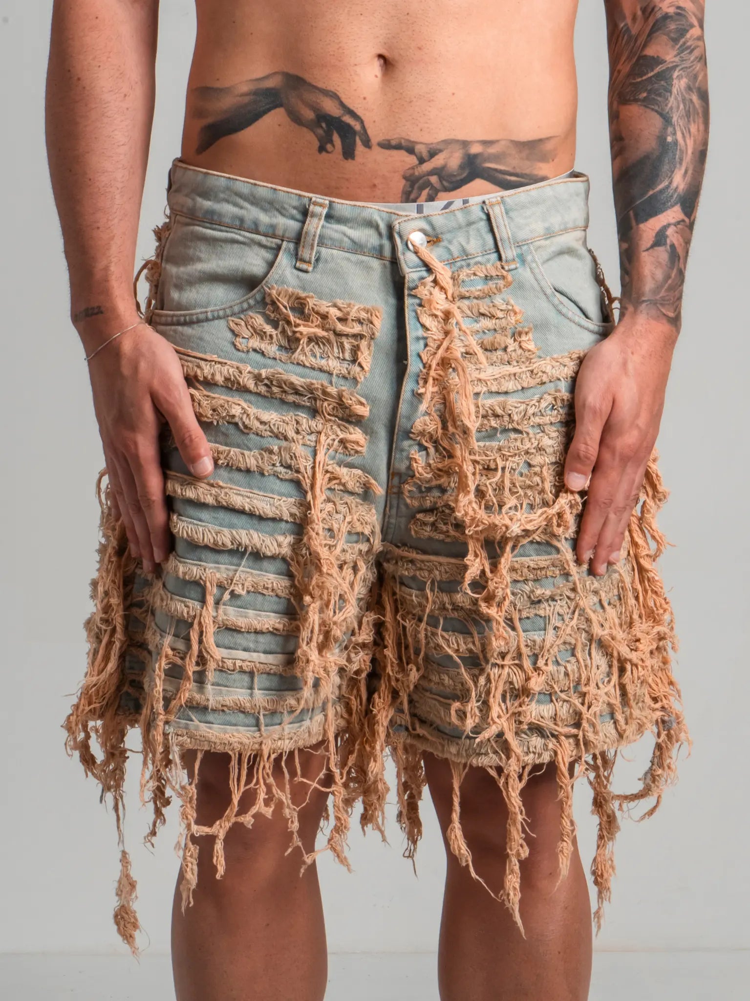 Short Extra Patch Vintage Wash