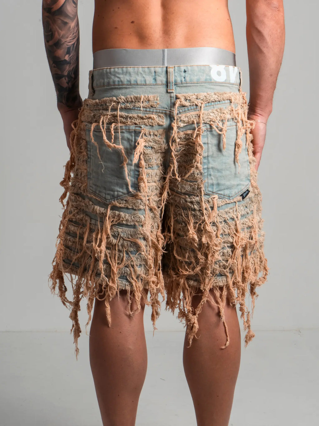 Short Extra Patch Vintage Wash