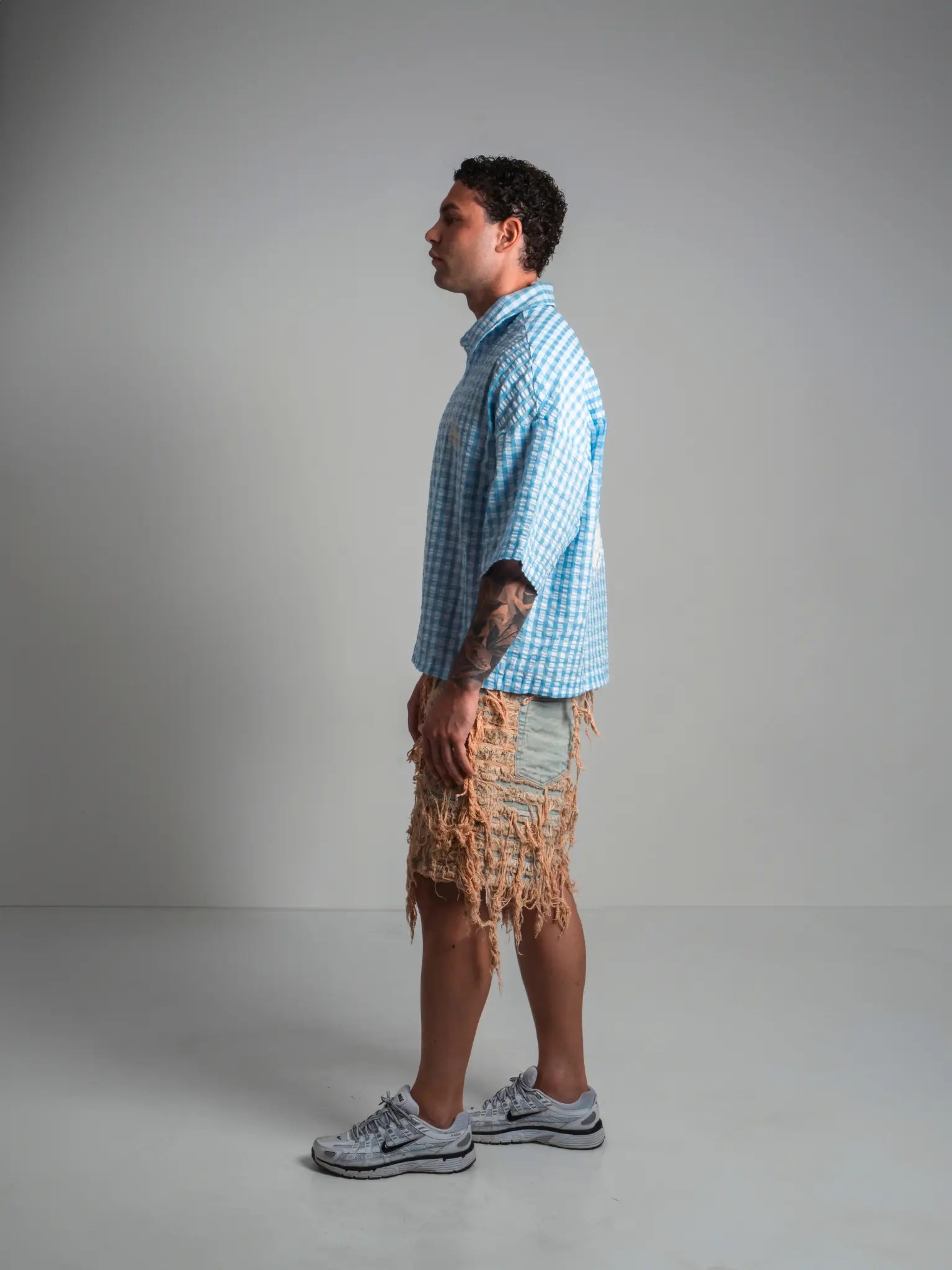 Short Extra Patch Vintage Wash