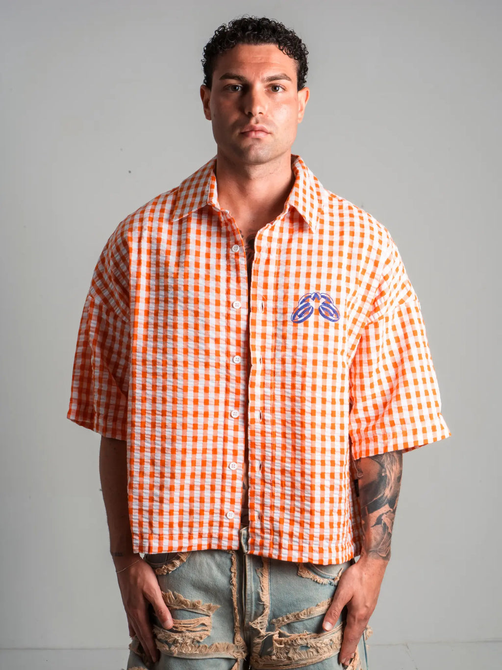 Shirt square Orange