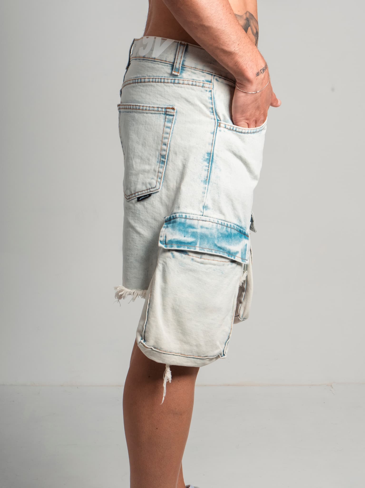 Short Big Pocket Denim