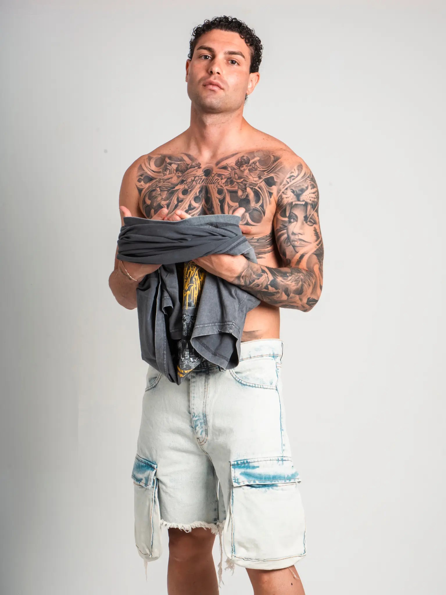 Short Big Pocket Denim