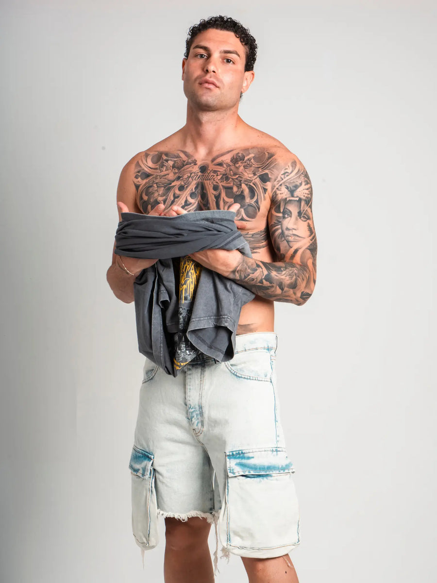 Short Big Pocket Denim